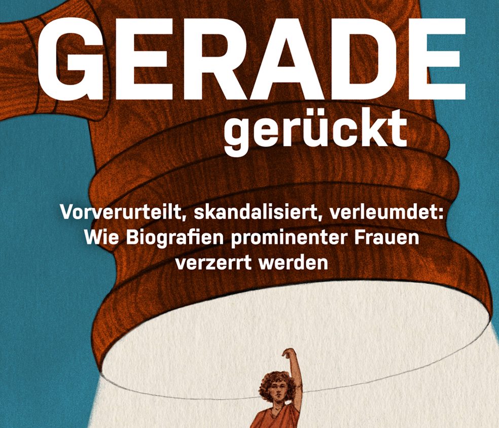 Die Buch spricht mit Beate Hausbichler und Noura Maan über "Geradegerückt".